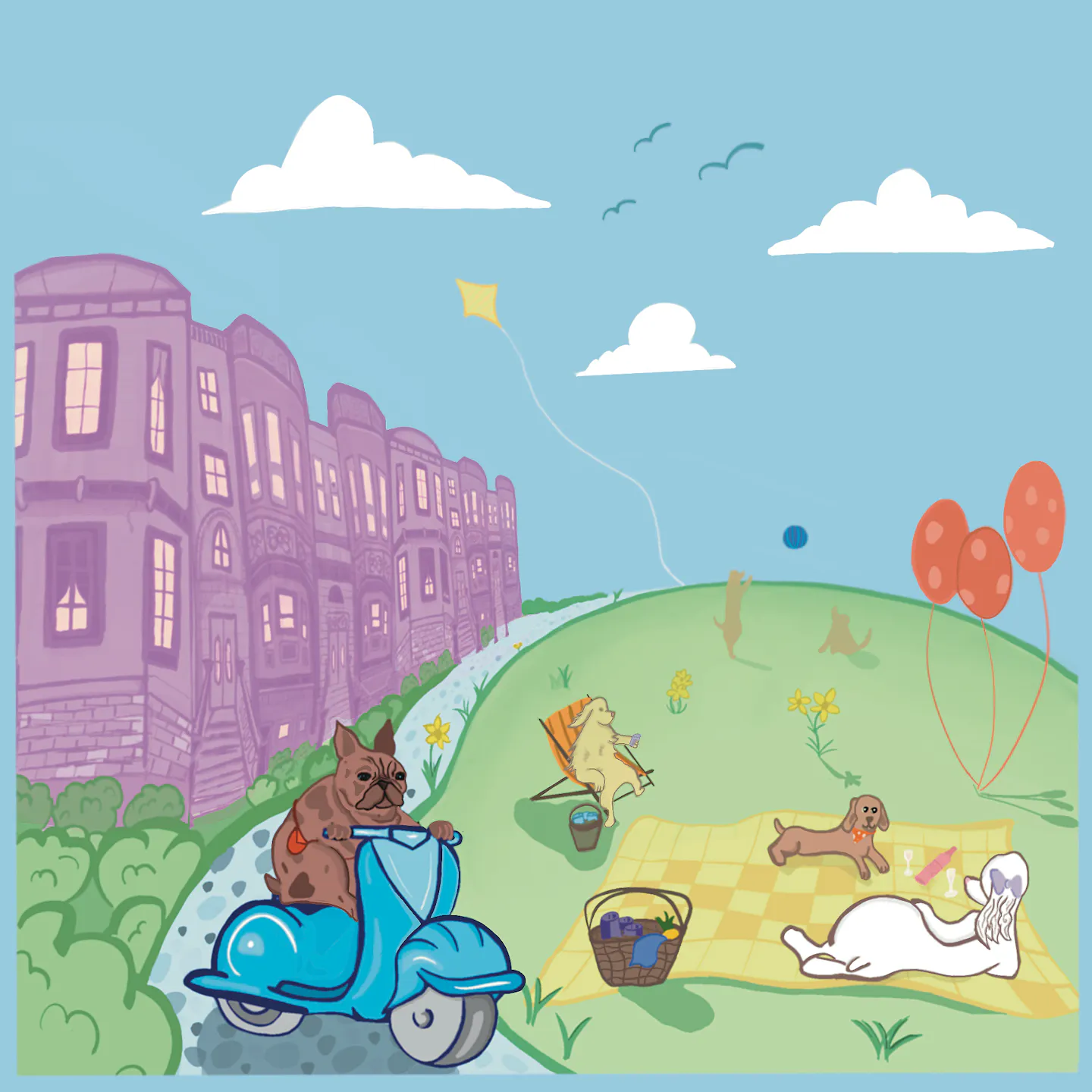 dog-picnic