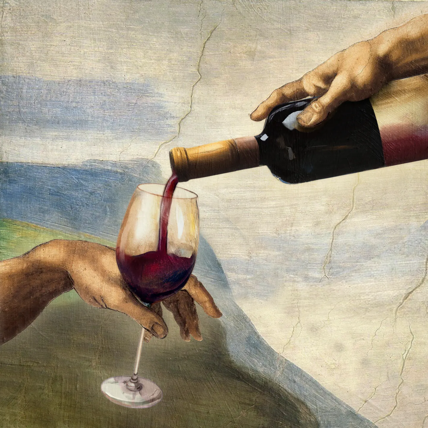 wine-hand